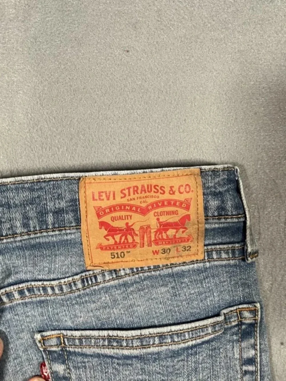Levi’s 510 Light Blue Super Skinny Denim Jeans W30 L32